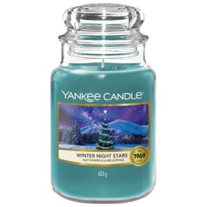 Yankee Scented Winter Night Stars Large Jar Candle
