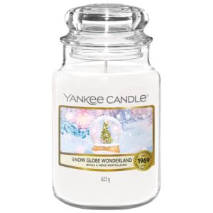 Yankee Scented Snow Globe Wonderland Large Jar Candle