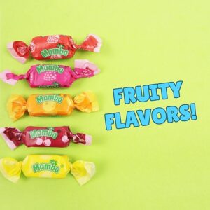 Mamba Fruit Chews Variety Pack, Assorted Chewy Candies, Individually Wrapped Pieces, 3.52 Ounces (Pack of 3)